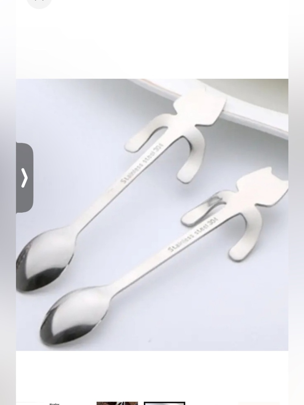 kawaii cat spoon- Random Colors NEW - Picture 2 of 6